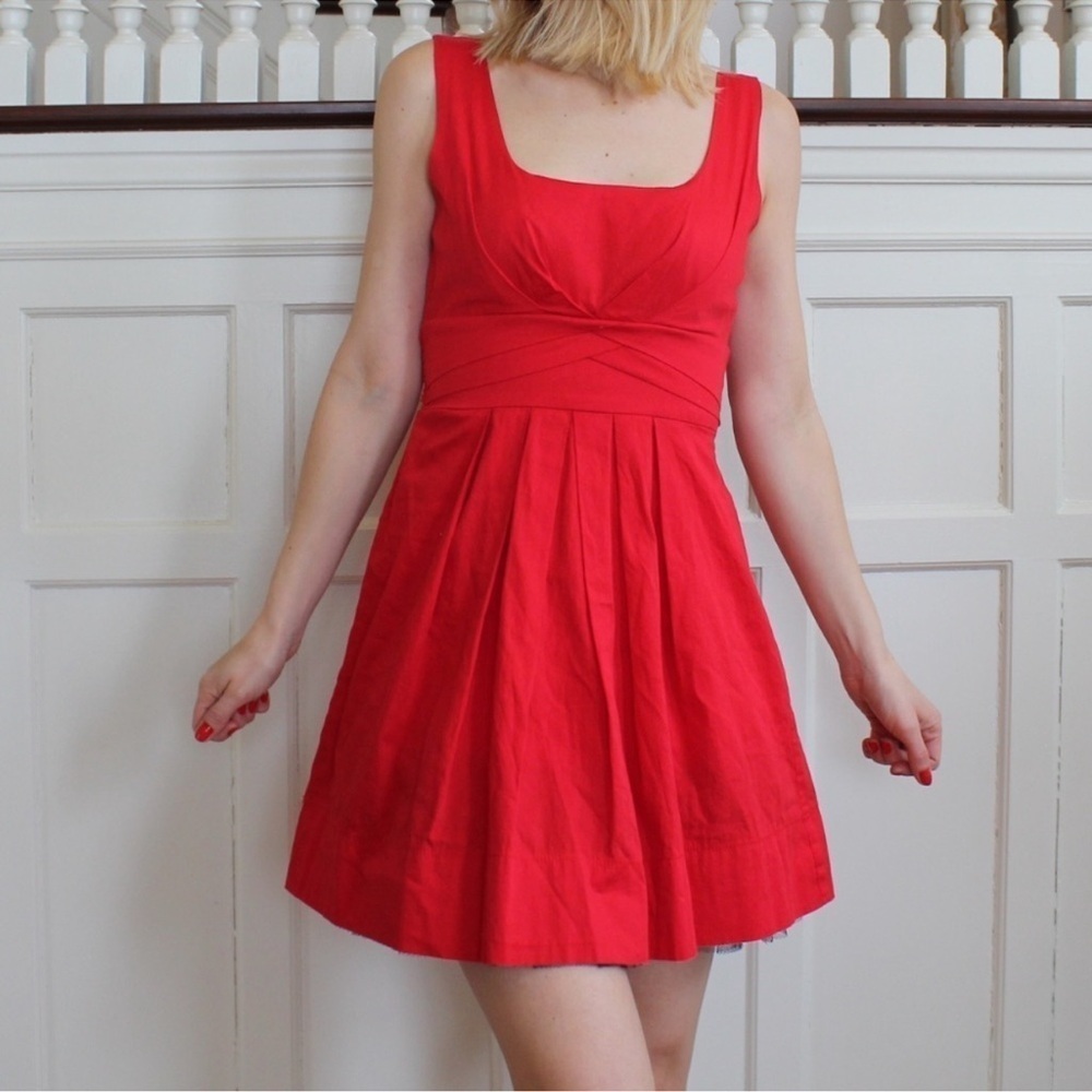 Delia’s Red Tulle Skater Dress Size 3